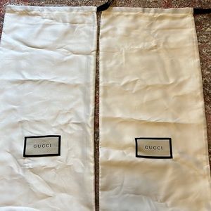2 Gucci Dust Bags